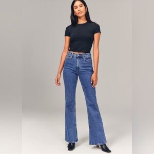 Abercrombie & Fitch The Vintage Flare High Rise Jeans 30/10R